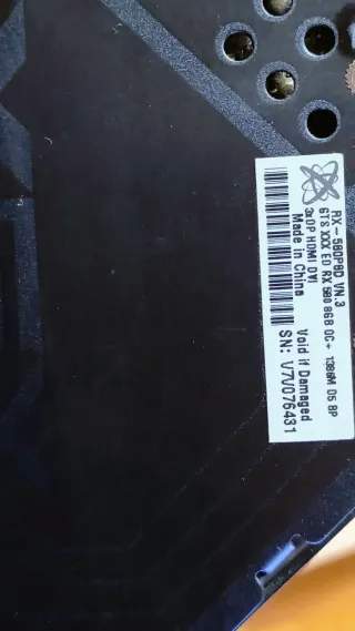 XFX RX 580 OC 8GB Tarjeta Gráfica