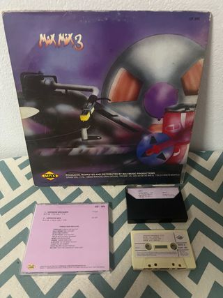 Max Mix 3 CD, LP y Cassette