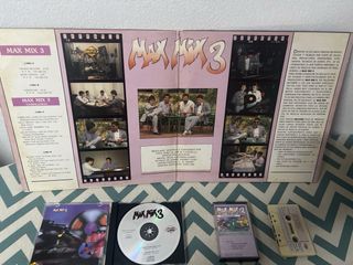 Max Mix 3 CD, LP y Cassette