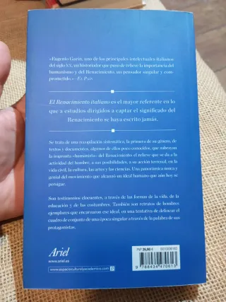 El renacimiento italiano