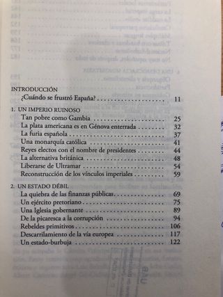 España: la historia de una frustración