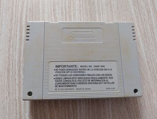 SUPER MARIO WORLD PAL ESPAÑA SUPER NINTENDO