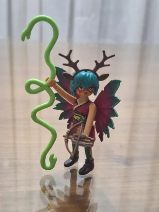 Playmobil Figura con Arco y Serpiente