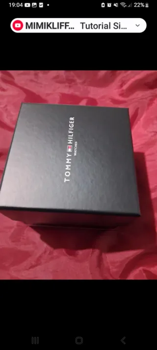 Reloj Tommy Hilfiger Azul y Plateado