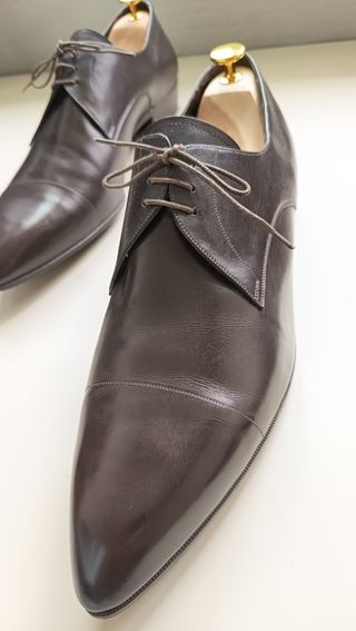 Scarpe Vittoriosa Pelle Nera Tg 46