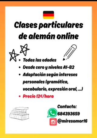 Clases particulares alemán