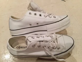 Zapatillas Converse pel Blancas Talla 37