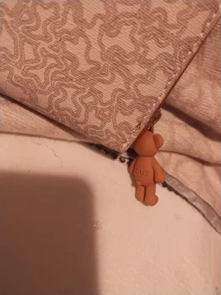 Cartera Tous beige y Marrón