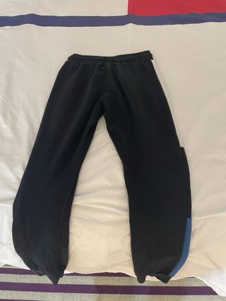 Pantalón chándal Kiabi negro/azul T.XS