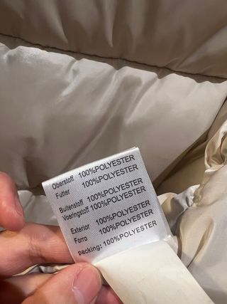 Anorak señora marrón con capucha