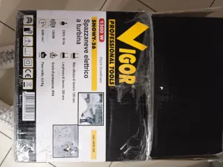 Spazzaneve elettrico turbina 1300 watt
