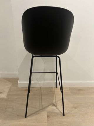 Lote 3 Taburetes Altos SKLUM Negros 74cm