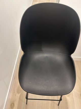 Lote 3 Taburetes Altos SKLUM Negros 74cm