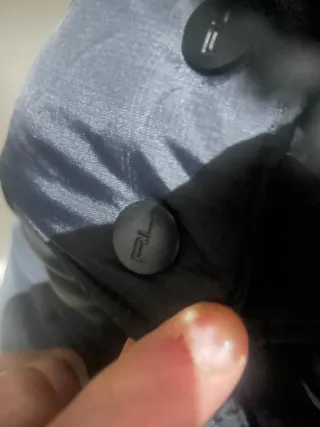 Abrigo Ralph Lauren Negro