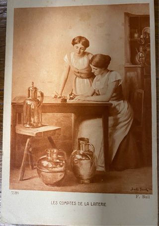 Postal Antigua Ed. Braun&Cie. Paris