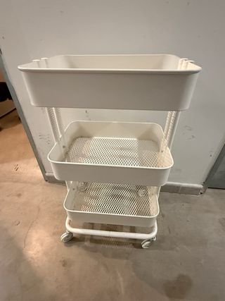Carrito Auxiliar Ikea Råskog Blanco