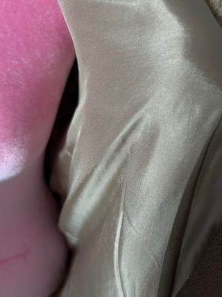 Chaquetón pelo sintético mujer