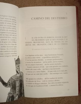 Poema del Cid. (Edición conmemorativa del VIII ...