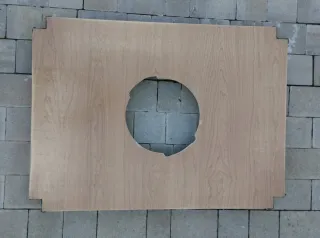 Tarima Rectangular para Brasero y Radiador 120×88