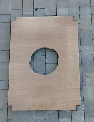 Tarima Rectangular para Brasero y Radiador 120×88