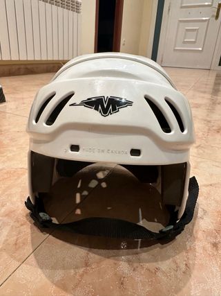 Casco de Hockey Blanco