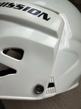 Casco de Hockey Blanco