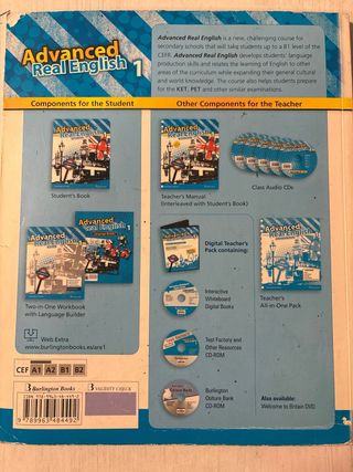 ADVANCED REAL ENGLISH 1 ESO SB ED.11 Burlington