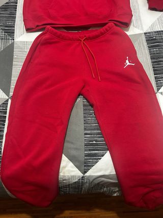 Conjunto Chándal Jordan Rojo Mujer