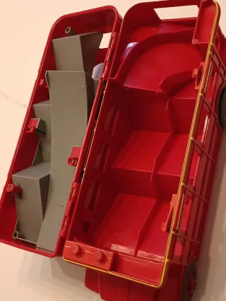 Autobús Rojo de Juguete Doble Piso