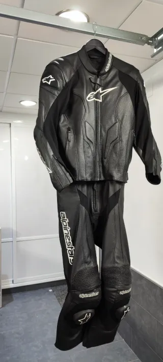 Mono de cuero Alpinestars 2 piezas