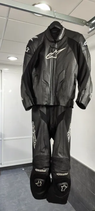 Mono de cuero Alpinestars 2 piezas