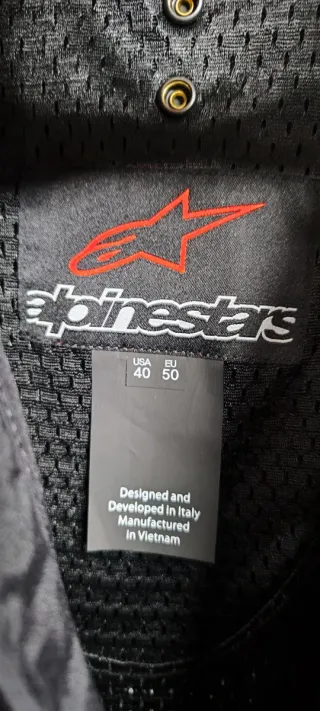 Mono de cuero Alpinestars 2 piezas