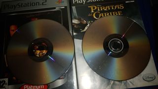 2 Juegos Piratas del Caribe PS2