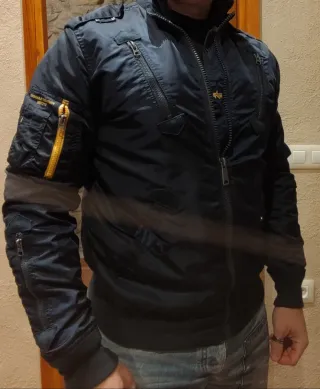Cazadora Alpha Industries Azul/ Falcon II