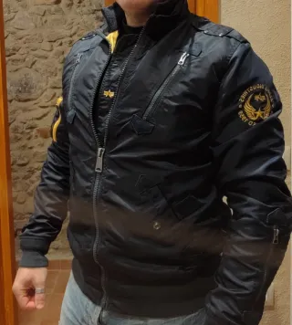 Cazadora Alpha Industries Azul/ Falcon II