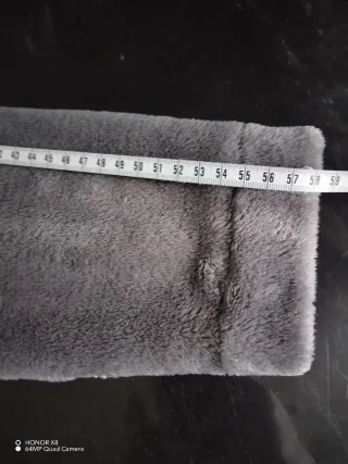 Sudadera peluche gris 2XL