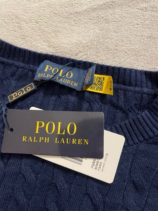 Maglione Polo Ralph Lauren Uomo Cotone Blu