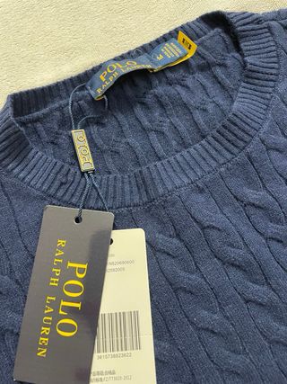 Maglione Polo Ralph Lauren Uomo Cotone Blu
