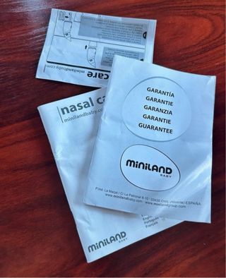 Aspirador Nasal Miniland Baby