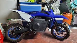 Moto Eléctrica Infantil Azul
