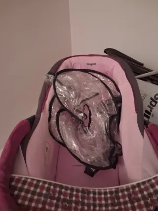 Carro de bebé marca raider con capazo,cuco y silla