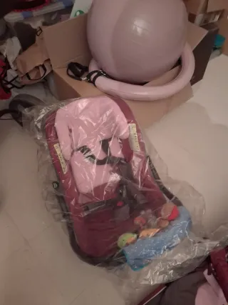 Carro de bebé marca raider con capazo,cuco y silla