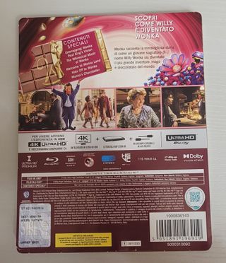 Wonka 4K + Blu-ray Film