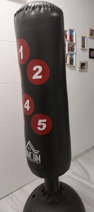 Saco de boxeo de pie