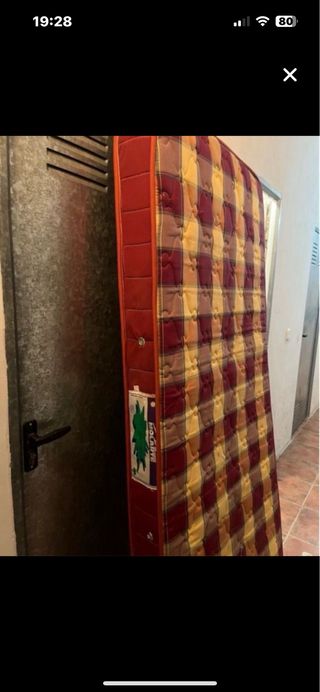 Colchón 80x190x15cm ancho