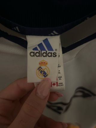 Camiseta Real Madrid 2000/01 Figo Adidas