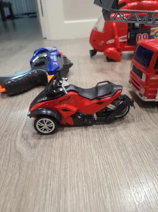 Lote Juguetes Niño: Coche, Helicóptero, dinosaurio
