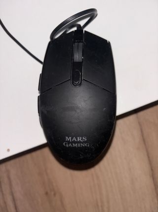 Teclado Gaming Mars Gaming Negro y raton