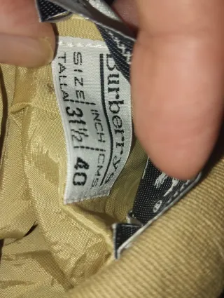 Abrigo blaze Burberry Beige de lana