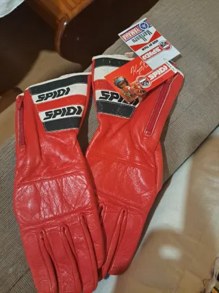 Guantes Spidi Moto Talla L Años 80